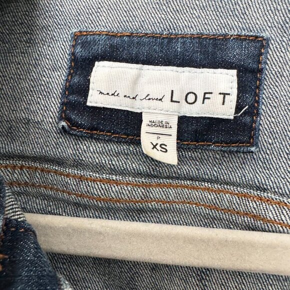 LOFT Classic Denim Jacket - XS - Picture 3 of 3